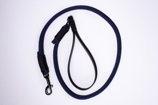 After Dark | PPM Rope Dog Lead with Biothane Handle