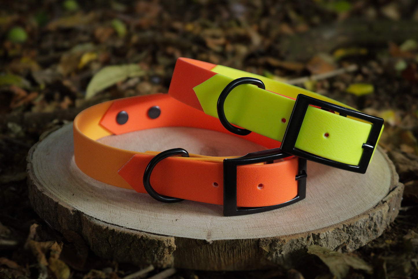 Orange & Fox Orange Biothane Dog Collar | Waterproof & Durable