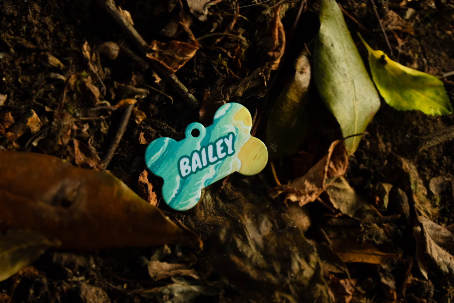 Bailey Dog Tag | Personalised Custom Dog Tag
