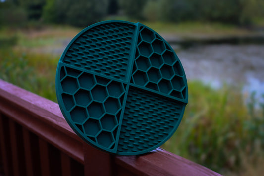Lick Mat Forest Green - Enrichment for dogs & puppies