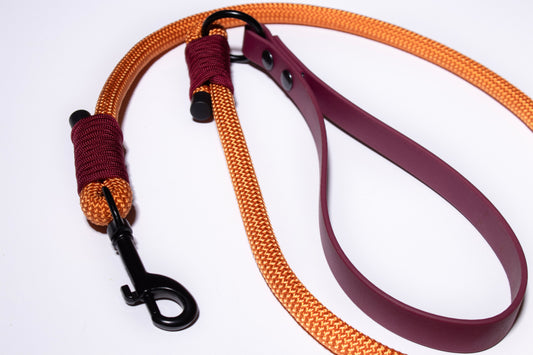 Flare | PPM Rope Dog Lead with Biothane Handle