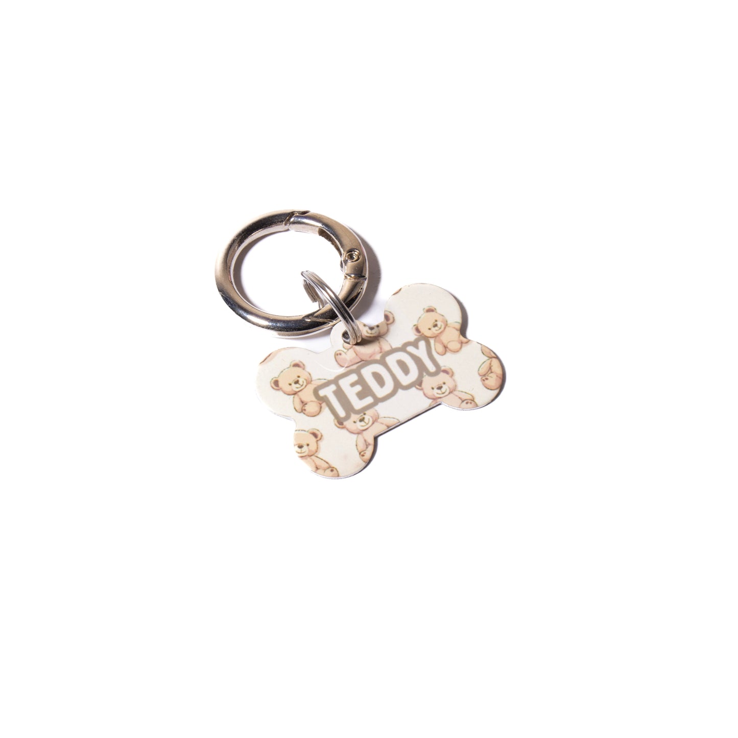Teddy Dog Tag | Personalised Custom Dog Tag
