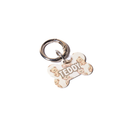 Teddy Dog Tag | Personalised Custom Dog Tag